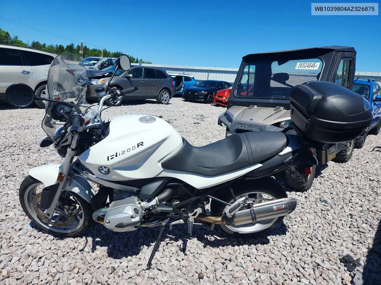 2010 BMW R1200 R VIN: WB1039804AZS26875 Lot: 56818526