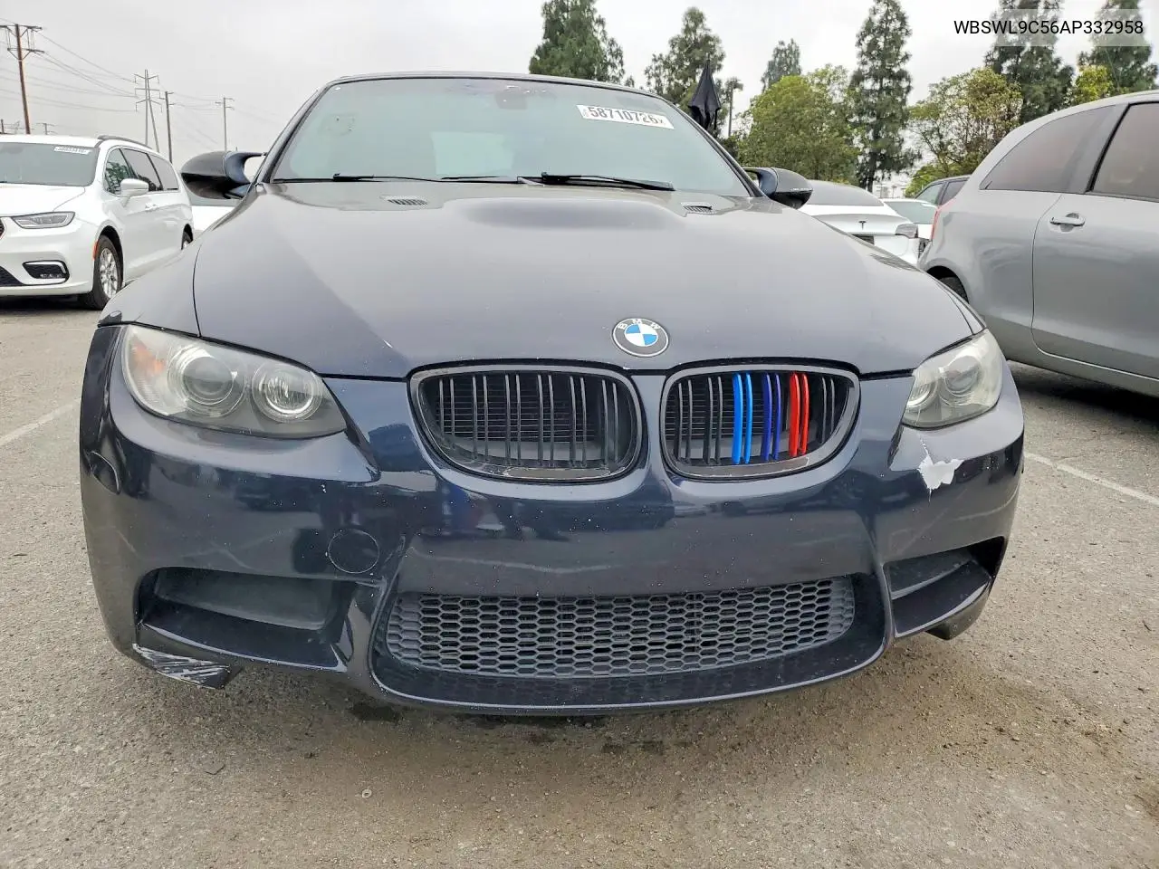 2010 BMW M3 VIN: WBSWL9C56AP332958 Lot: 58710726