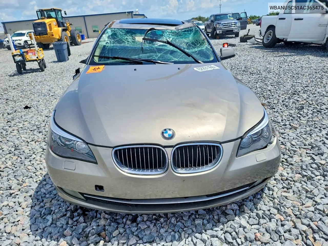 2010 BMW 528 I VIN: WBANU5C51AC365475 Lot: 62291166