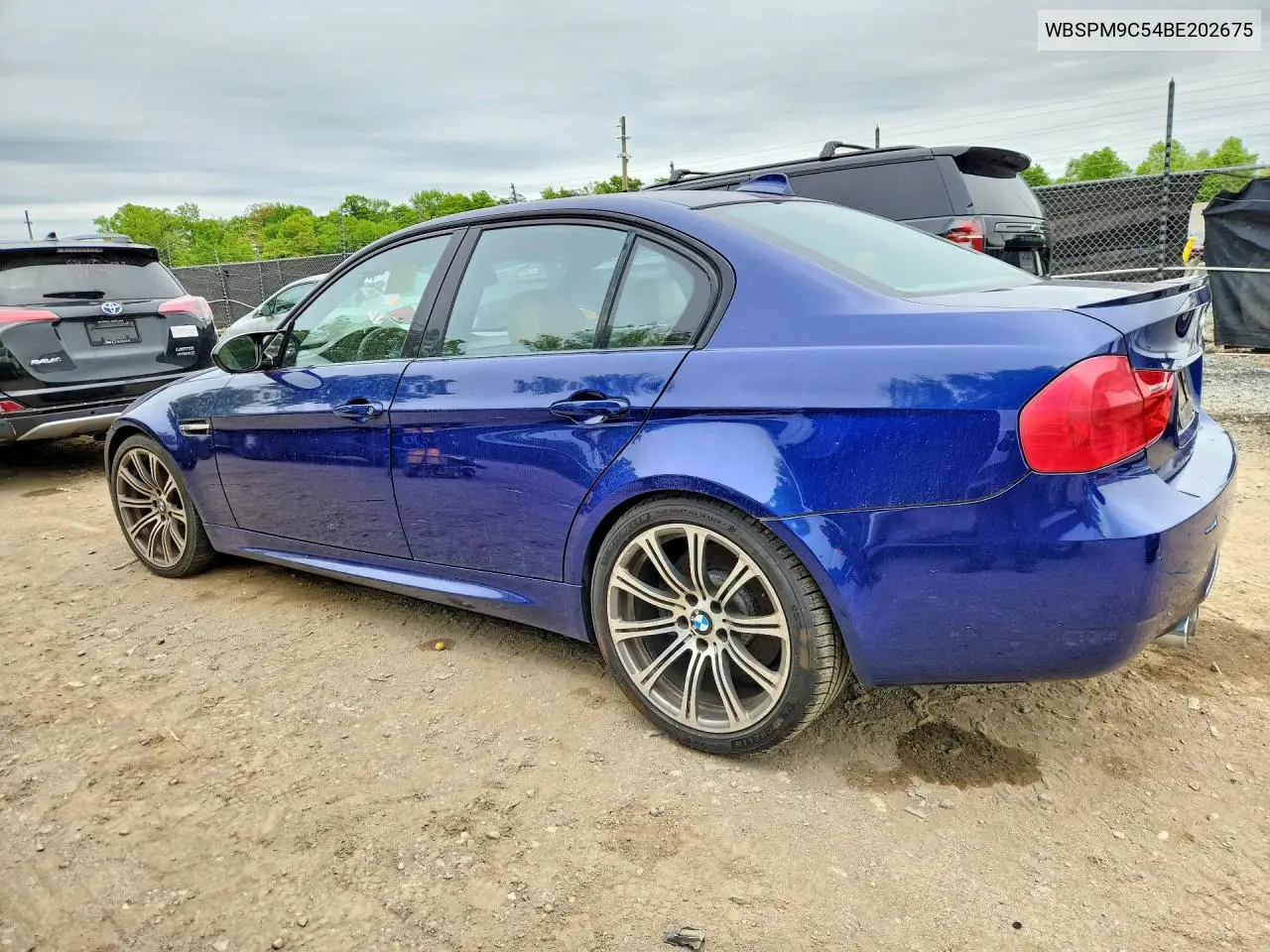2011 BMW M3 VIN: WBSPM9C54BE202675 Lot: 51436936