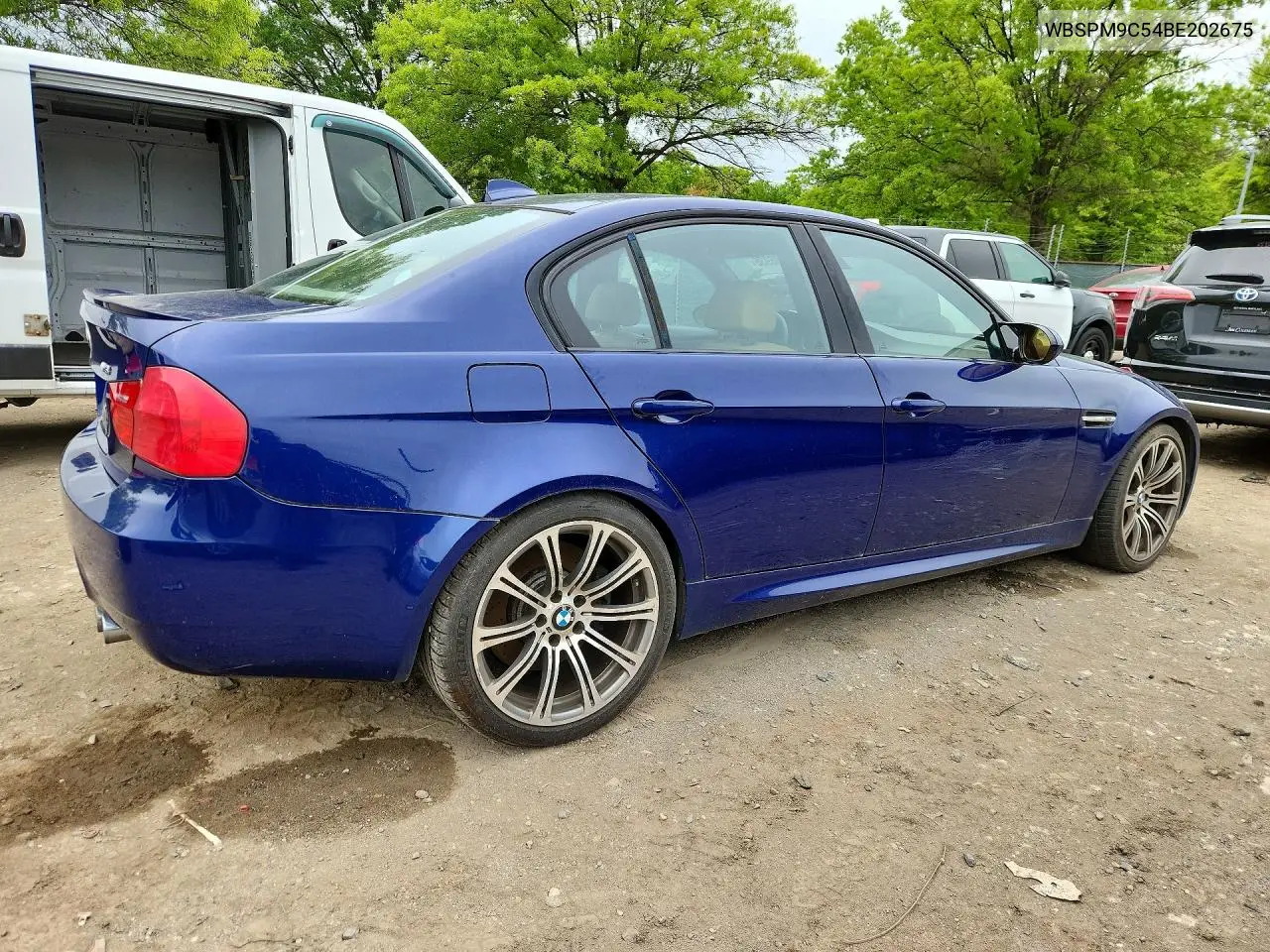 2011 BMW M3 VIN: WBSPM9C54BE202675 Lot: 51436936
