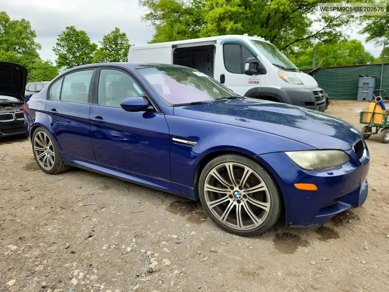 2011 BMW M3 VIN: WBSPM9C54BE202675 Lot: 51436936