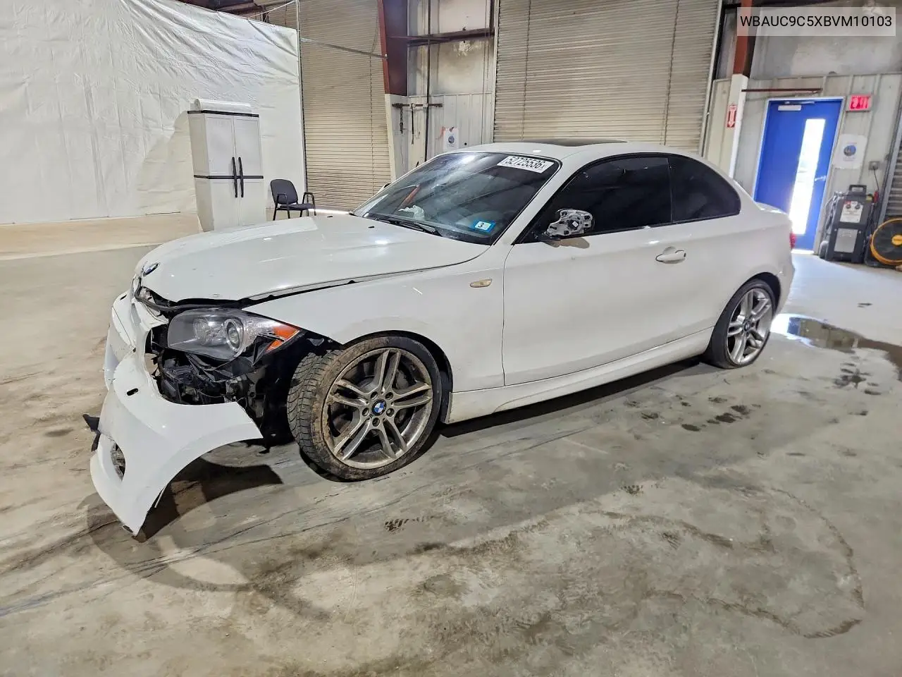 2011 BMW 135 I VIN: WBAUC9C5XBVM10103 Lot: 52725536