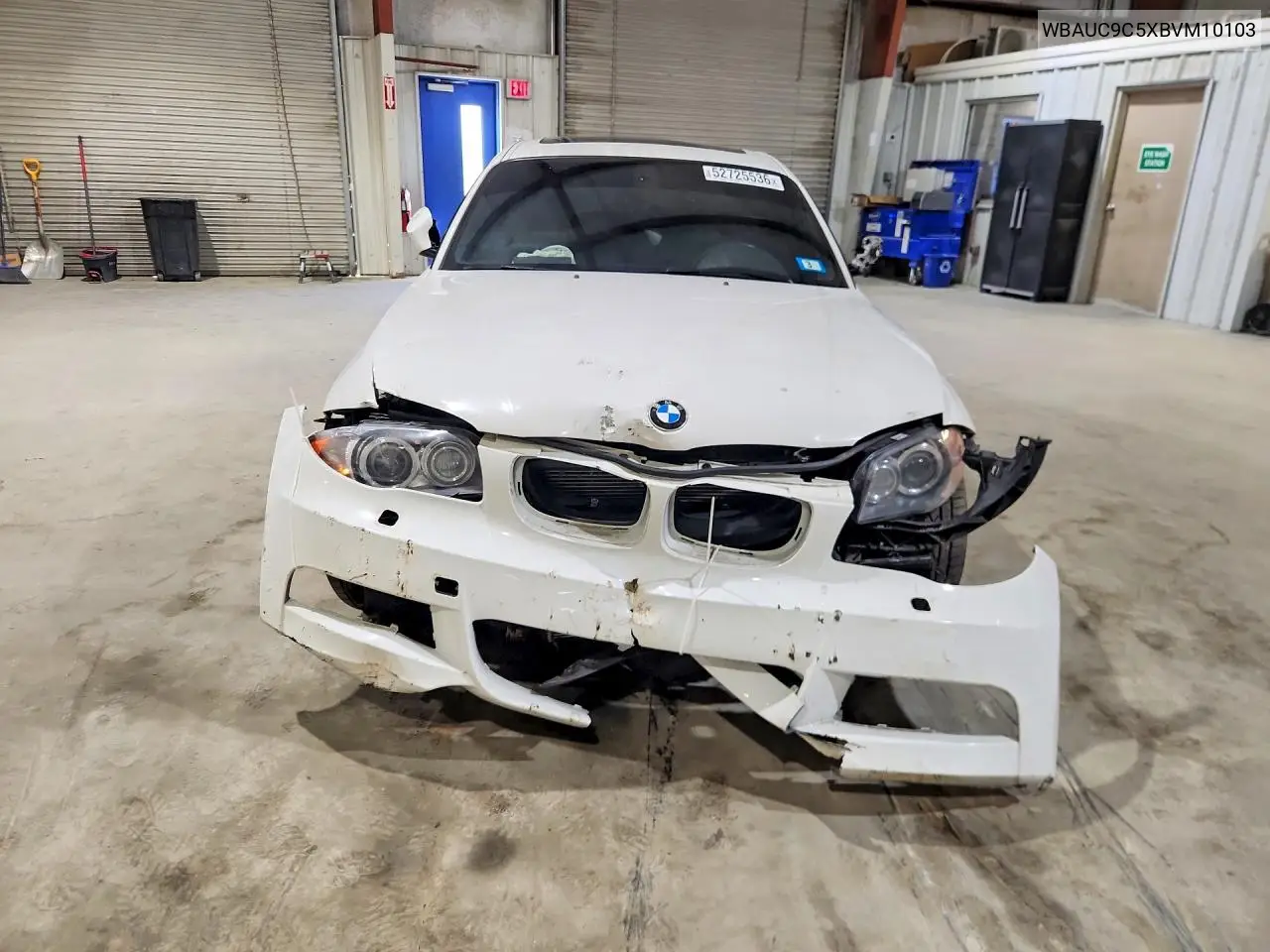 2011 BMW 135 I VIN: WBAUC9C5XBVM10103 Lot: 52725536