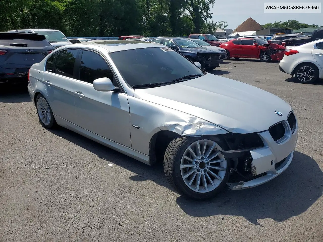 2011 BMW 228 I VIN: WBAPM5C58BE575960 Lot: 55996516