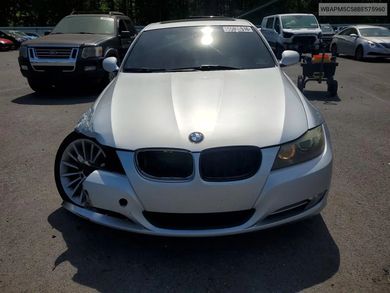 2011 BMW 228 I VIN: WBAPM5C58BE575960 Lot: 55996516