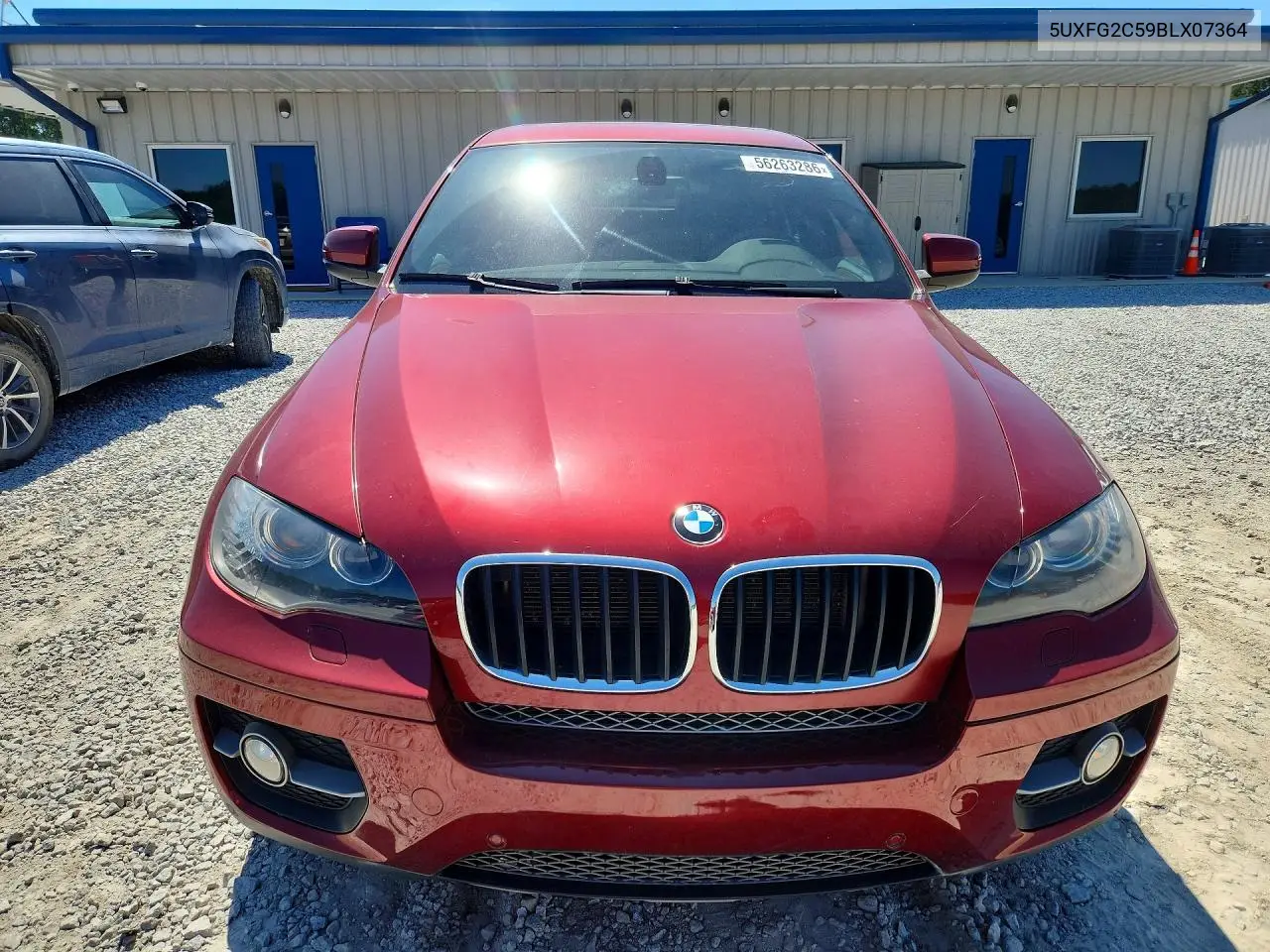 2011 BMW X6 xDrive35I VIN: 5UXFG2C59BLX07364 Lot: 56263286