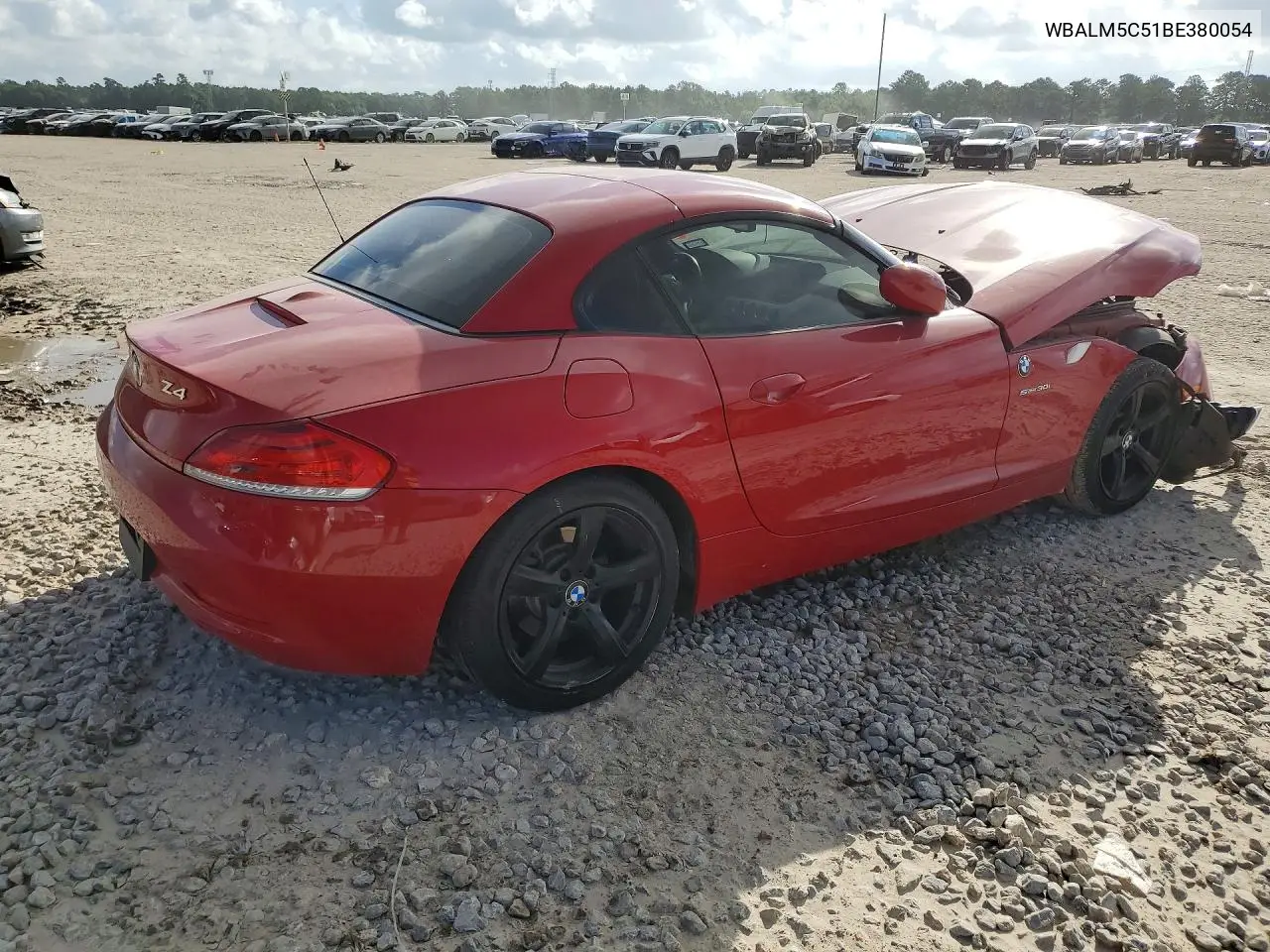 2011 BMW Z4 Sdrive30I VIN: WBALM5C51BE380054 Lot: 56748406