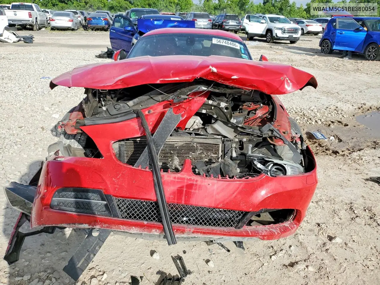 2011 BMW Z4 Sdrive30I VIN: WBALM5C51BE380054 Lot: 56748406