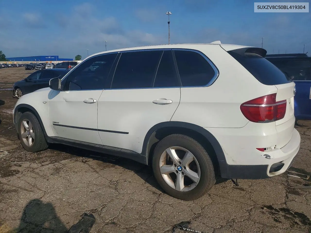 2011 BMW X5 xDrive50I VIN: 5UXZV8C50BL419304 Lot: 56797096