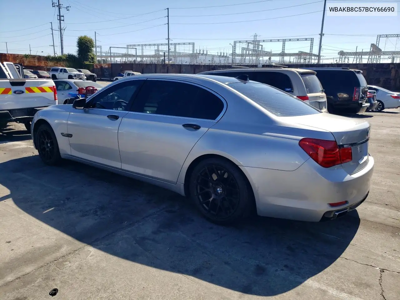 2011 BMW 750 Li VIN: WBAKB8C57BCY66690 Lot: 57272566