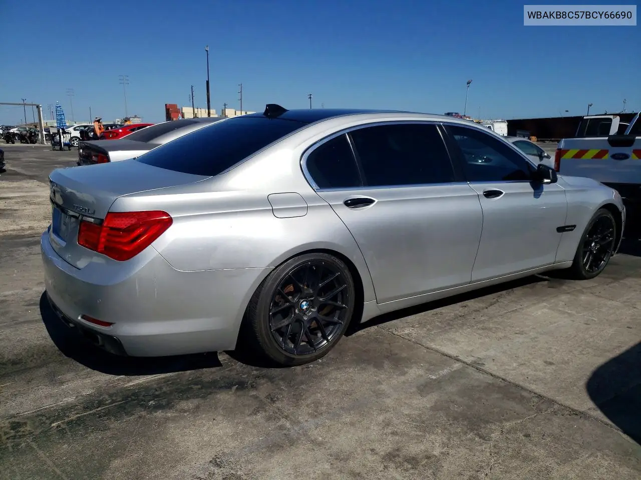 2011 BMW 750 Li VIN: WBAKB8C57BCY66690 Lot: 57272566