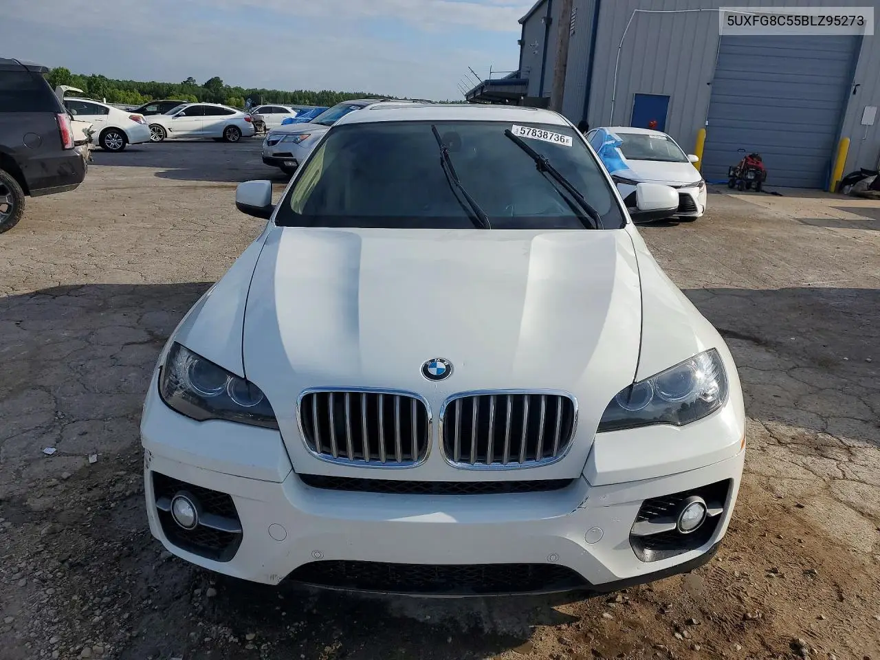 2011 BMW X6 xDrive50I VIN: 5UXFG8C55BLZ95273 Lot: 57838736