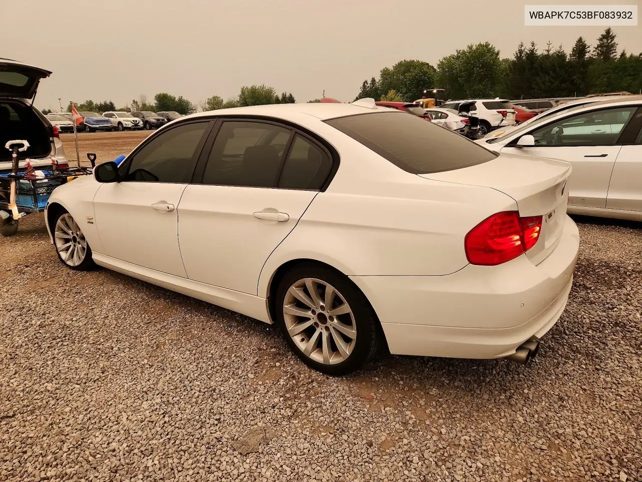 2011 BMW 328 I VIN: WBAPK7C53BF083932 Lot: 60304036