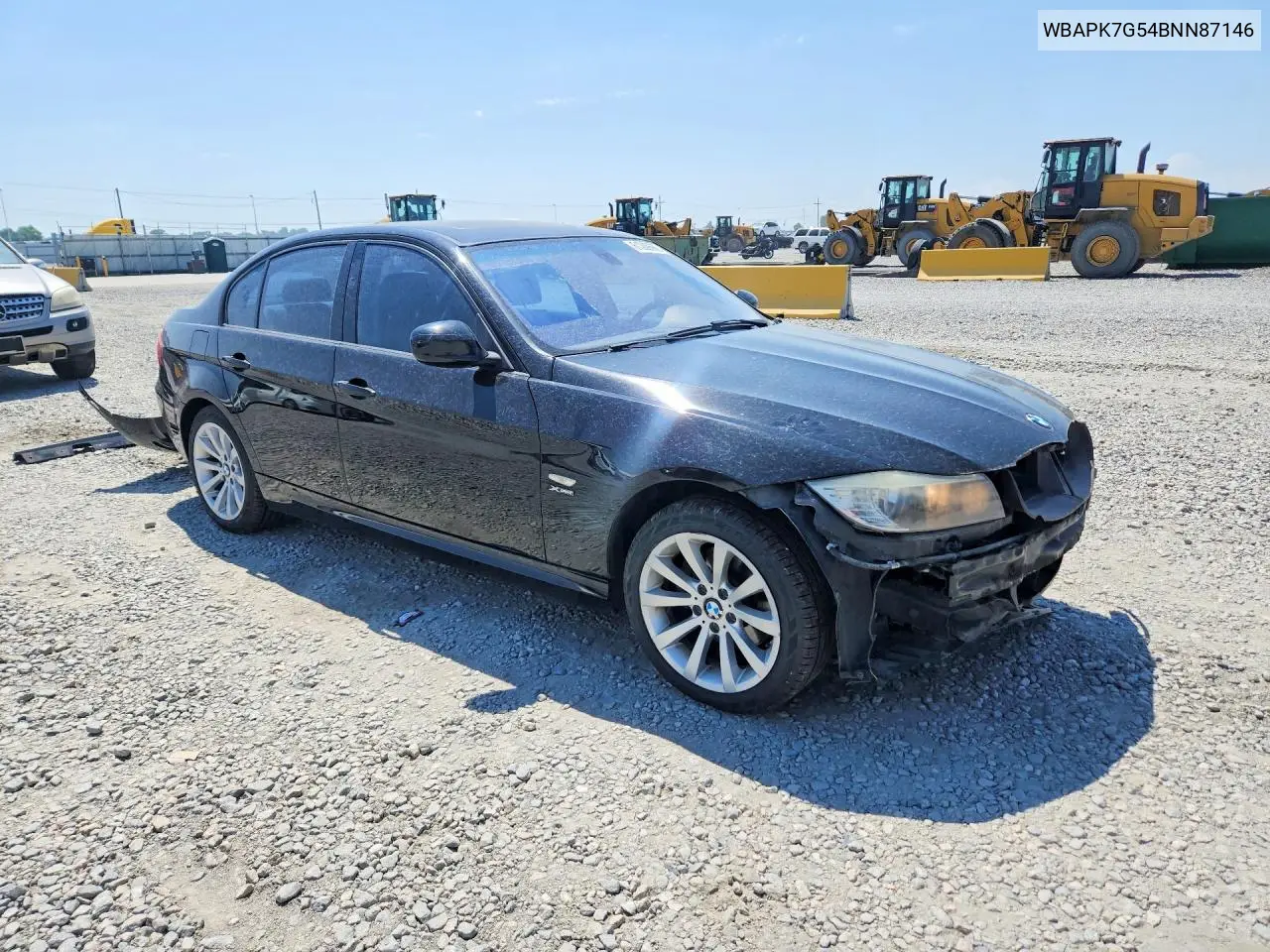2011 BMW 328 Xi VIN: WBAPK7G54BNN87146 Lot: 61208686