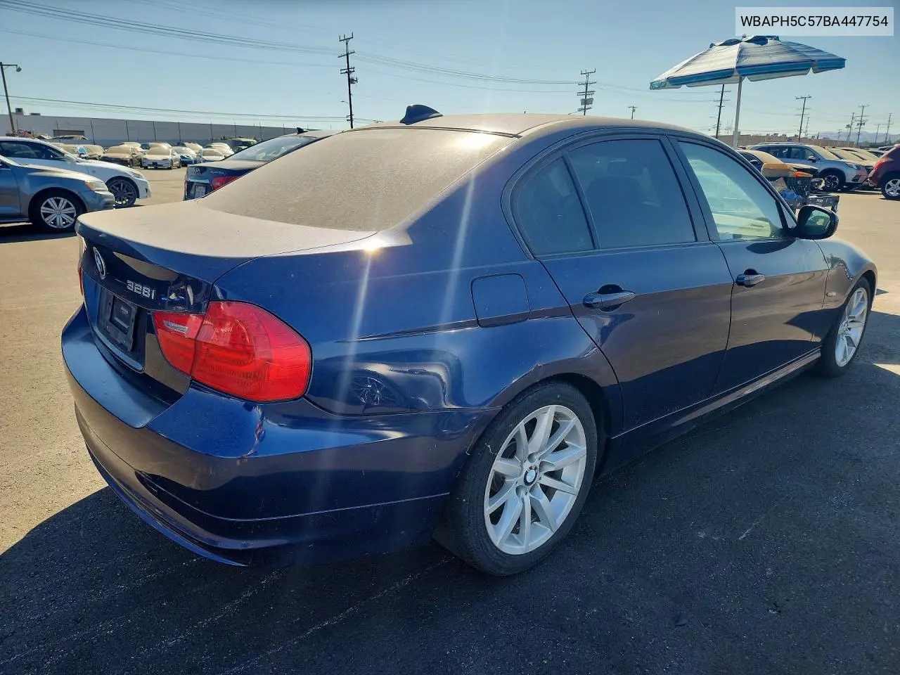 2011 BMW 328 I Sulev VIN: WBAPH5C57BA447754 Lot: 61349966