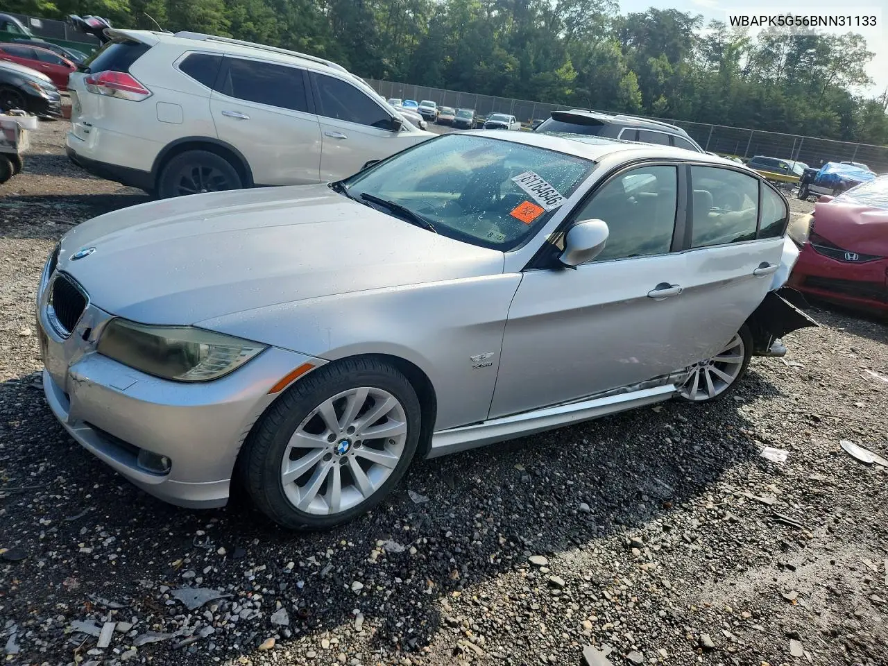 2011 BMW 328 Xi Sulev VIN: WBAPK5G56BNN31133 Lot: 61764646