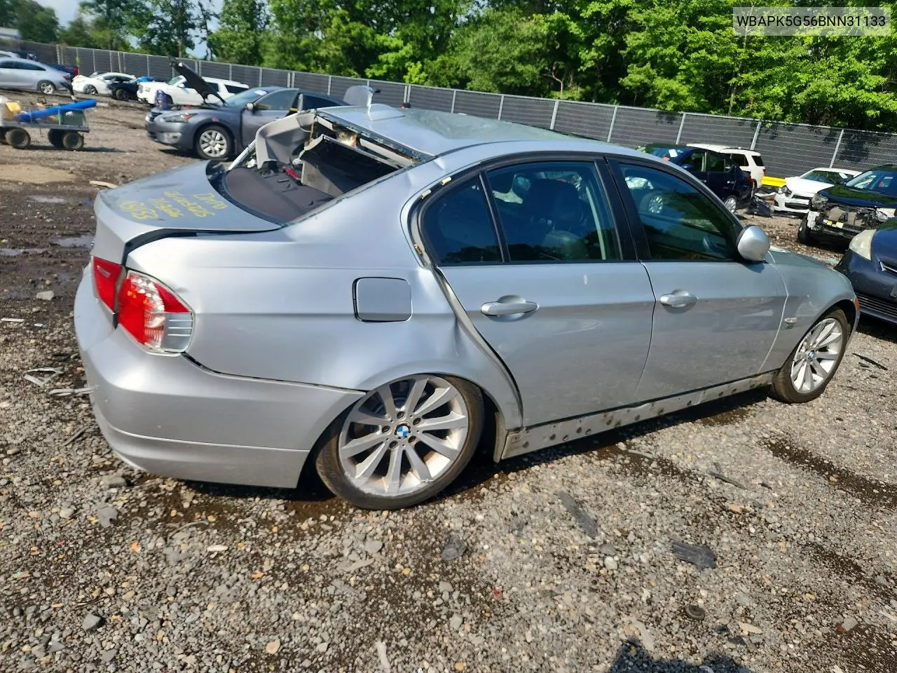 2011 BMW 328 Xi Sulev VIN: WBAPK5G56BNN31133 Lot: 61764646