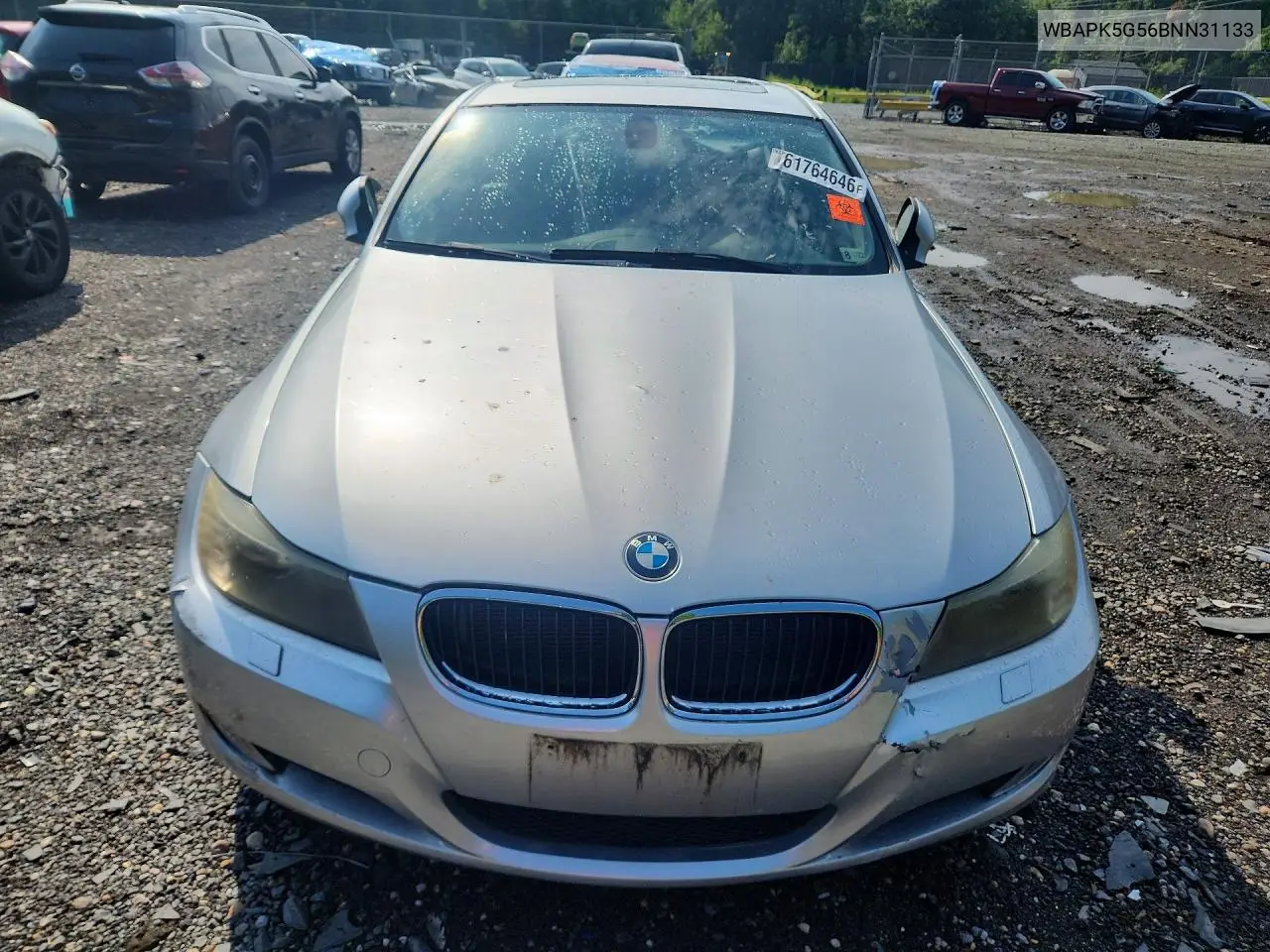 2011 BMW 328 Xi Sulev VIN: WBAPK5G56BNN31133 Lot: 61764646