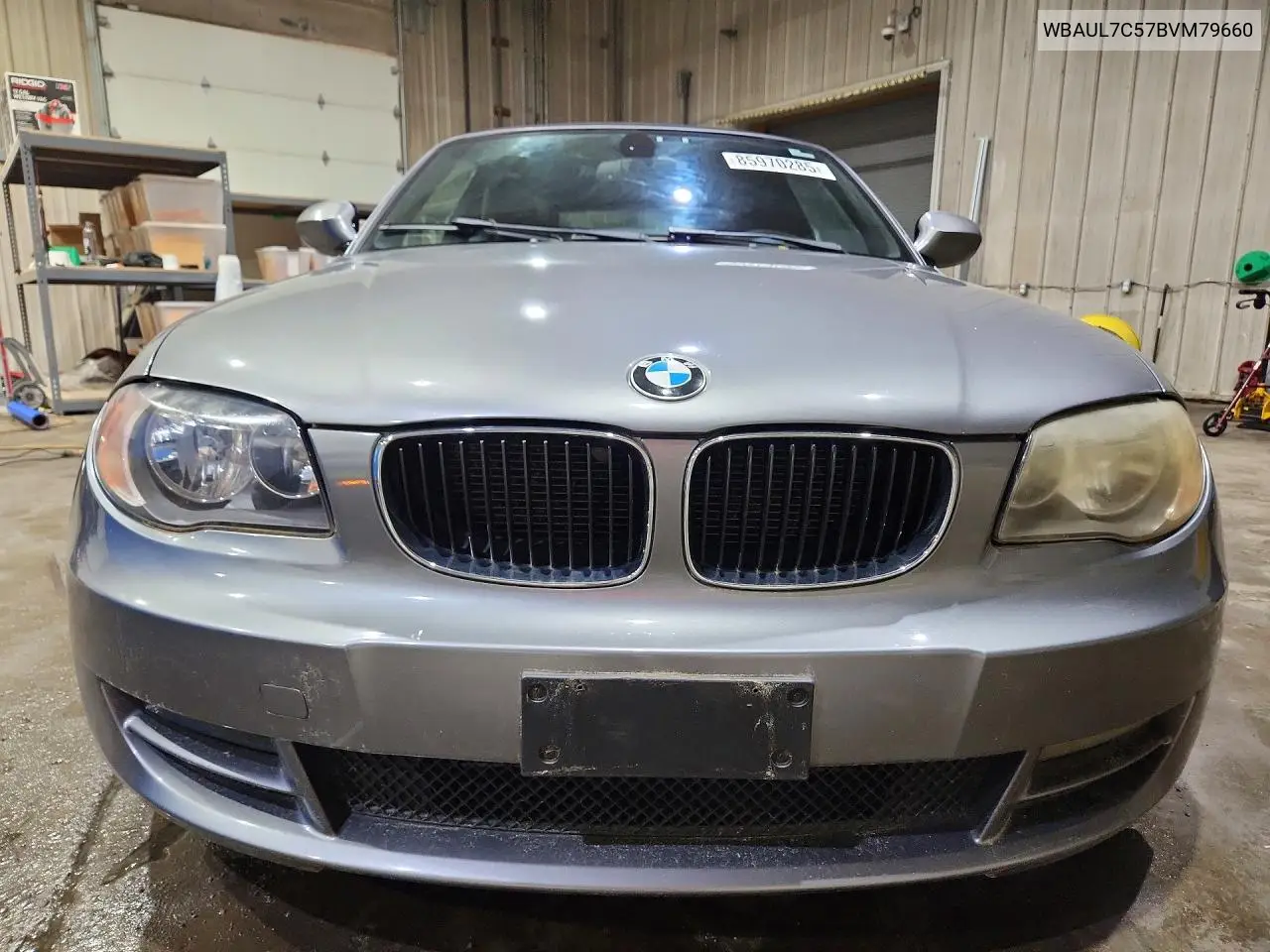 2011 BMW 128 I VIN: WBAUL7C57BVM79660 Lot: 85970285