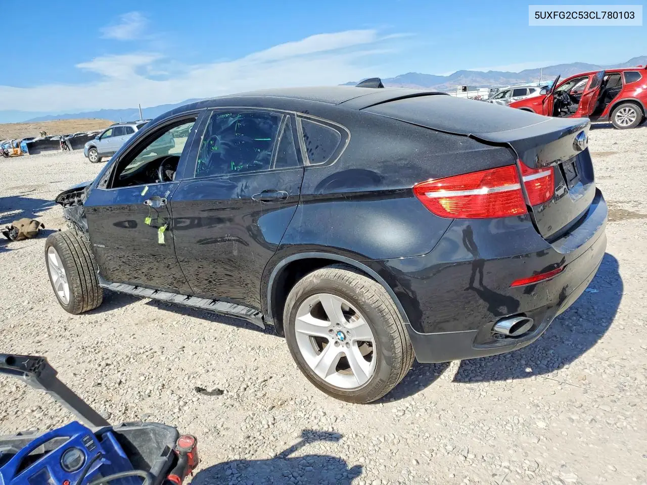 2012 BMW X6 xDrive35I VIN: 5UXFG2C53CL780103 Lot: 54925906