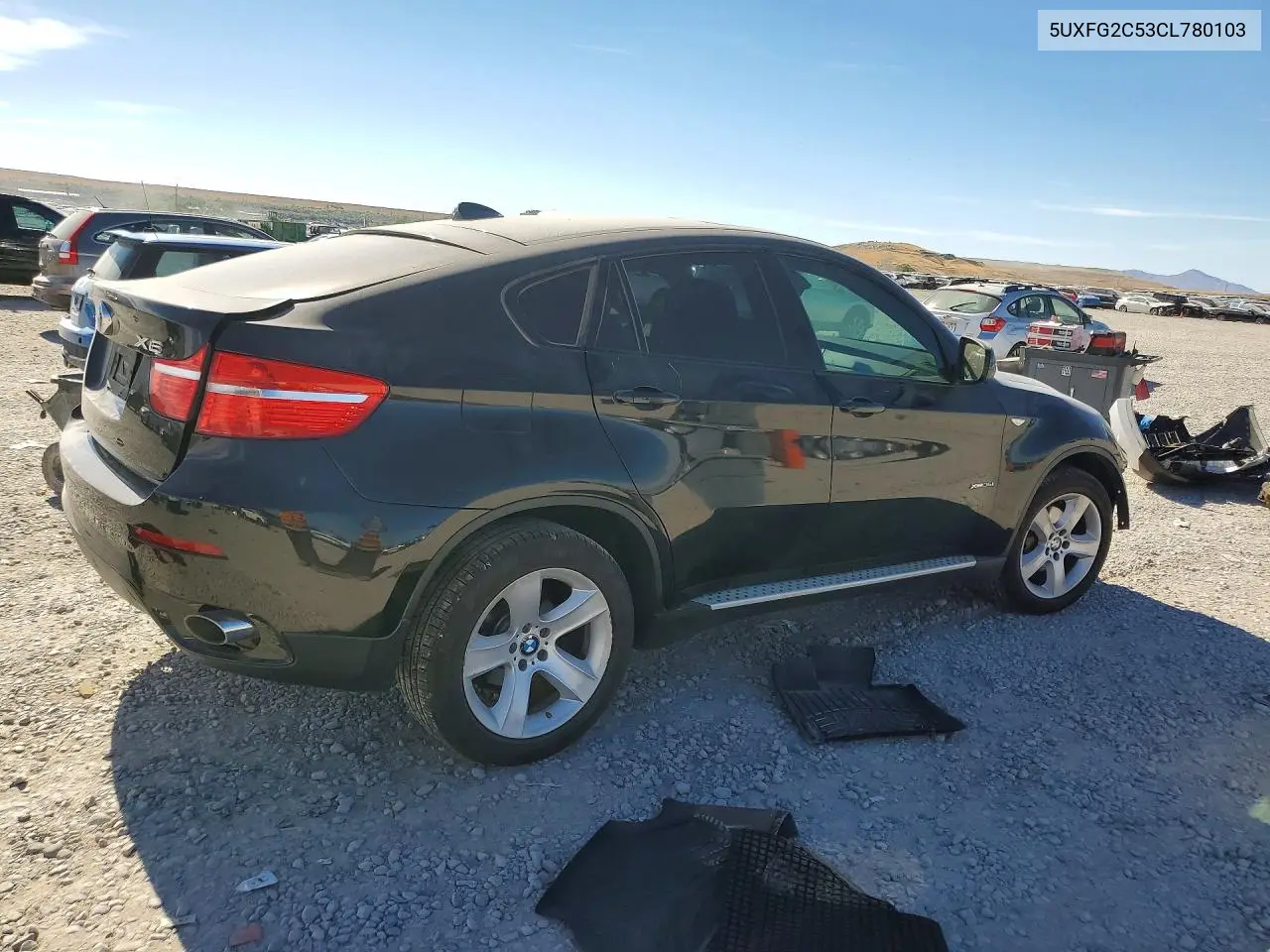 2012 BMW X6 xDrive35I VIN: 5UXFG2C53CL780103 Lot: 54925906