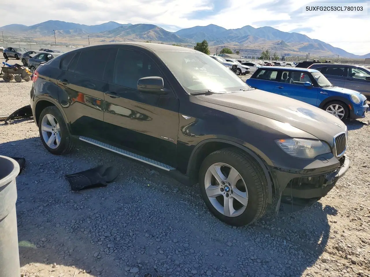 2012 BMW X6 xDrive35I VIN: 5UXFG2C53CL780103 Lot: 54925906