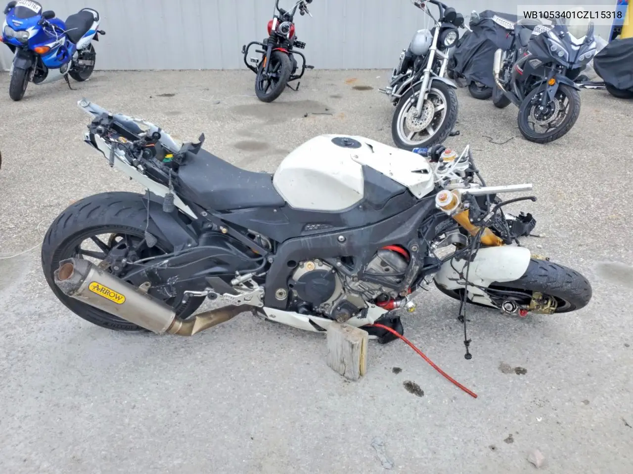 2012 BMW S 1000 Rr VIN: WB1053401CZL15318 Lot: 55860726