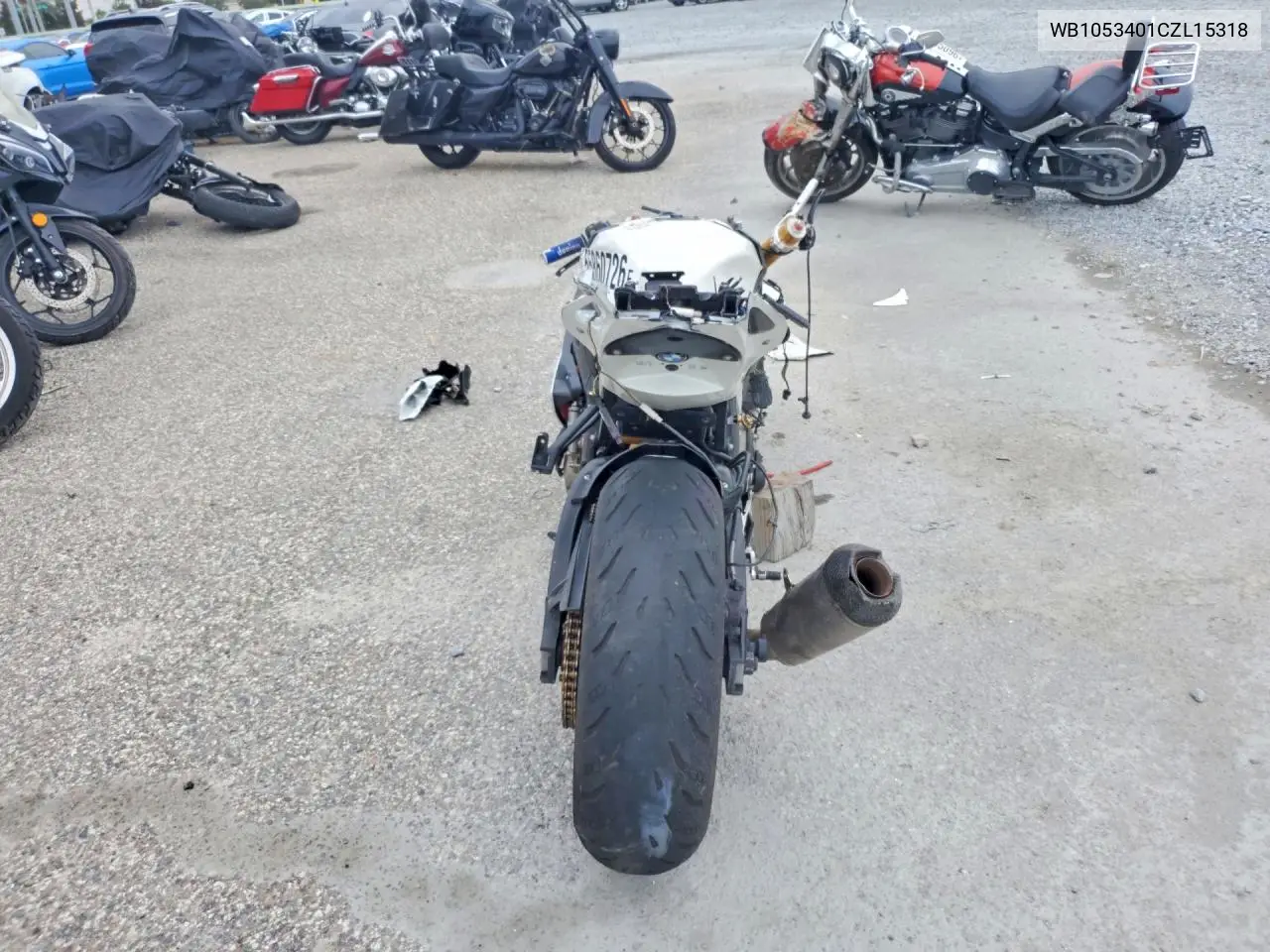 2012 BMW S 1000 Rr VIN: WB1053401CZL15318 Lot: 55860726