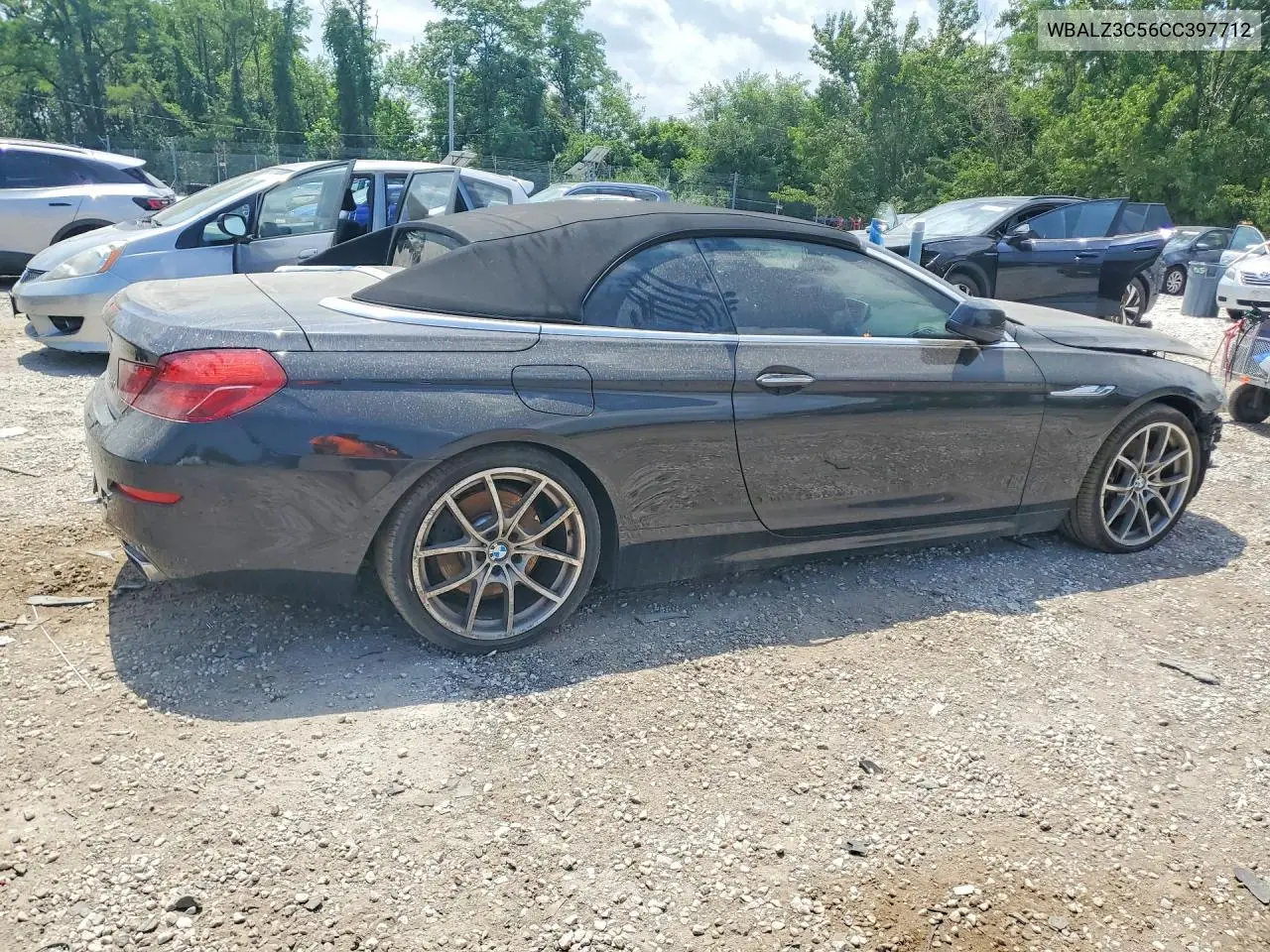2012 BMW 650 I VIN: WBALZ3C56CC397712 Lot: 58280796