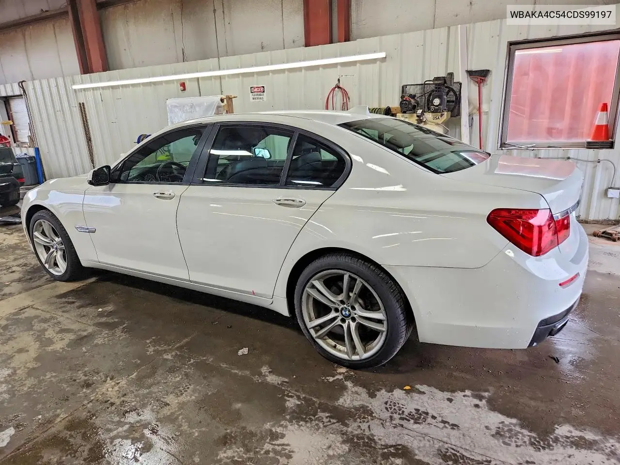 2012 BMW 740 I VIN: WBAKA4C54CDS99197 Lot: 58459836