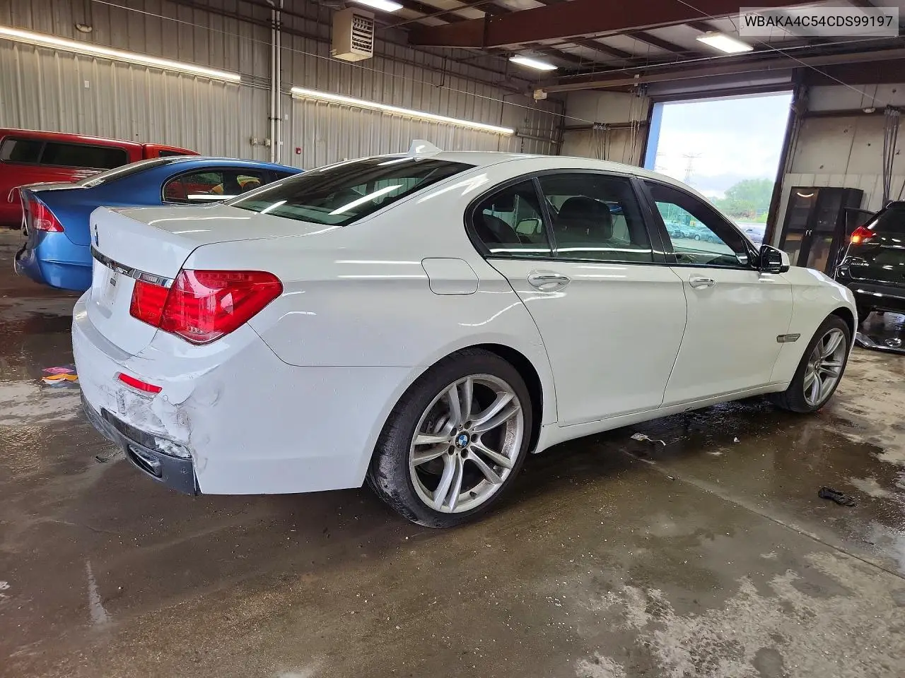 2012 BMW 740 I VIN: WBAKA4C54CDS99197 Lot: 58459836