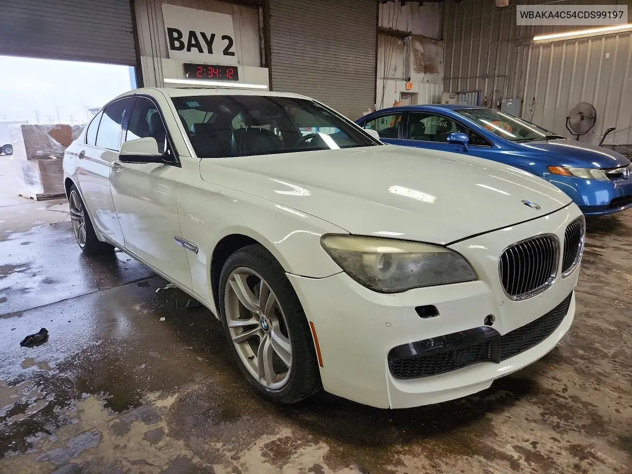 2012 BMW 740 I VIN: WBAKA4C54CDS99197 Lot: 58459836