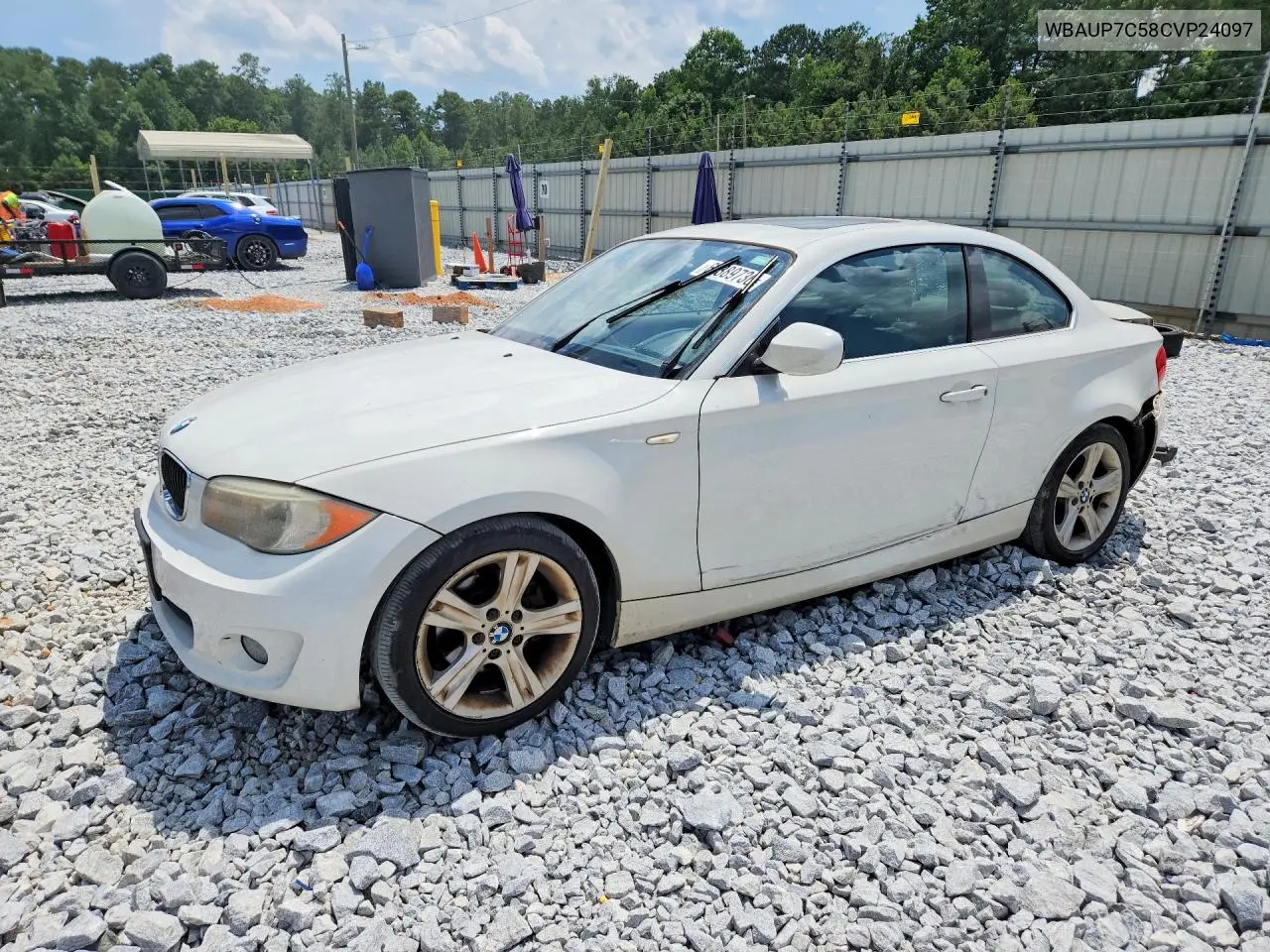 2012 BMW 128 I VIN: WBAUP7C58CVP24097 Lot: 60389736