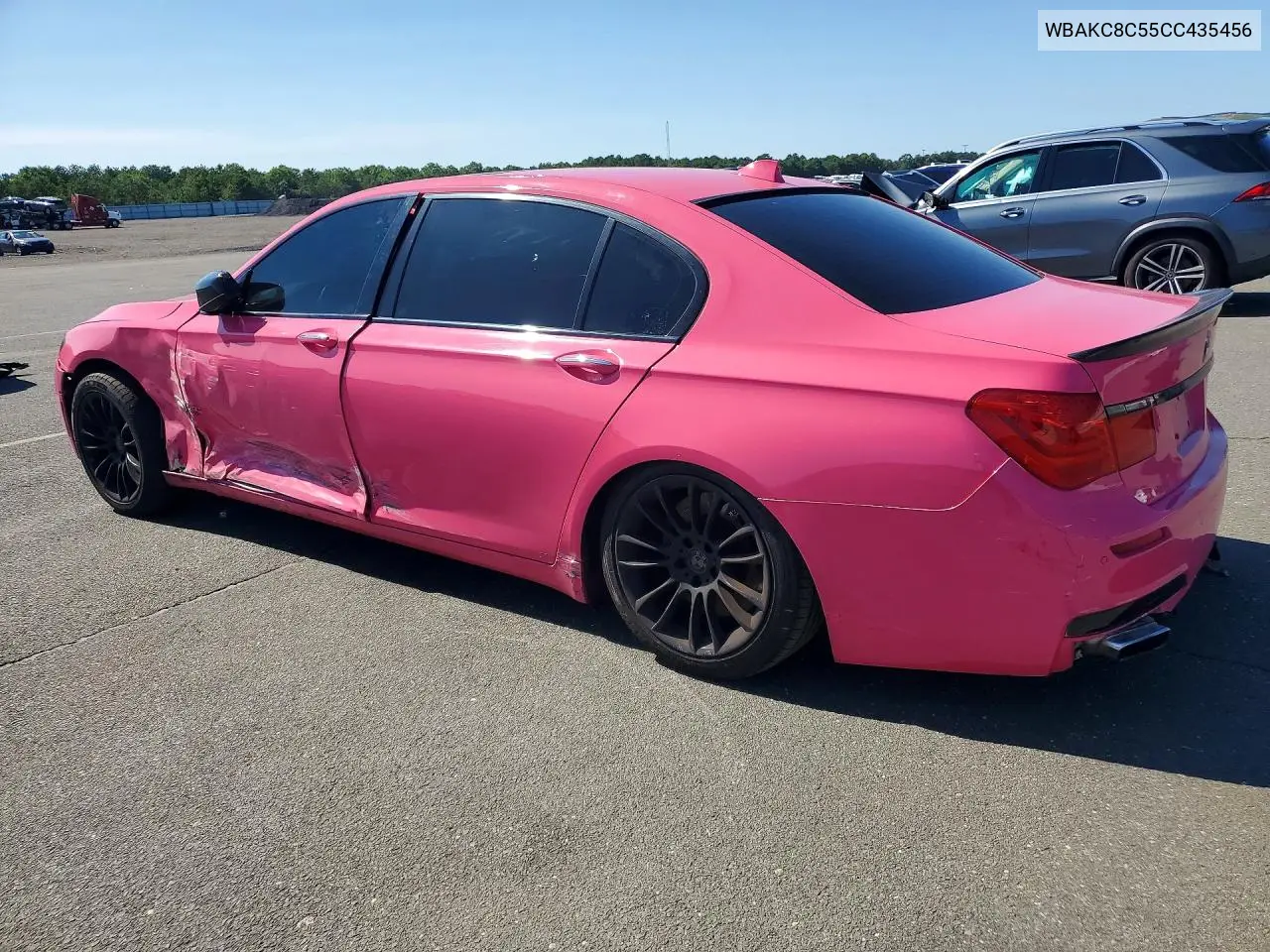 2012 BMW 750 Lxi VIN: WBAKC8C55CC435456 Lot: 61294976