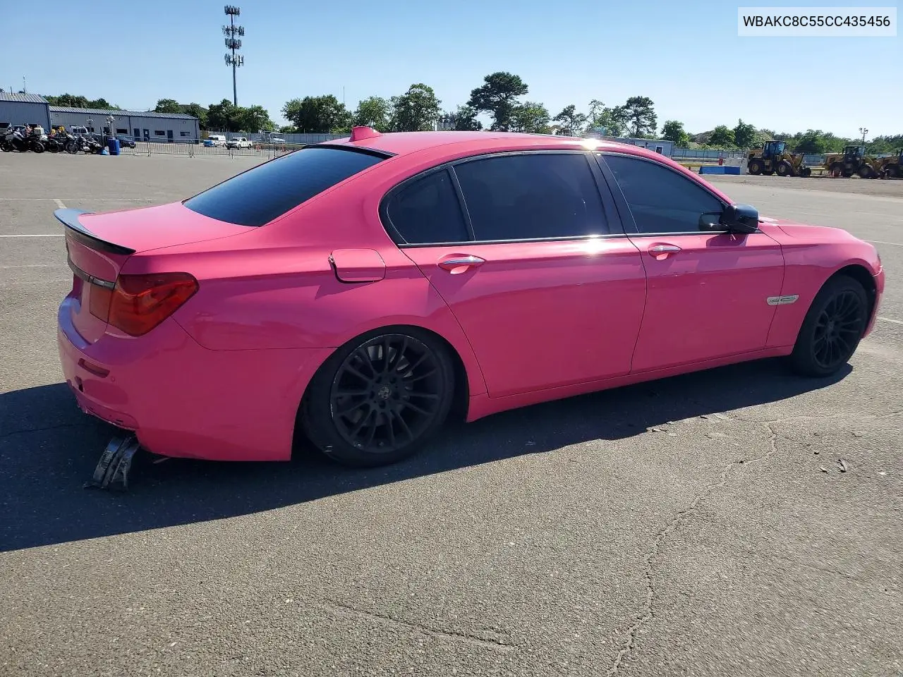 2012 BMW 750 Lxi VIN: WBAKC8C55CC435456 Lot: 61294976