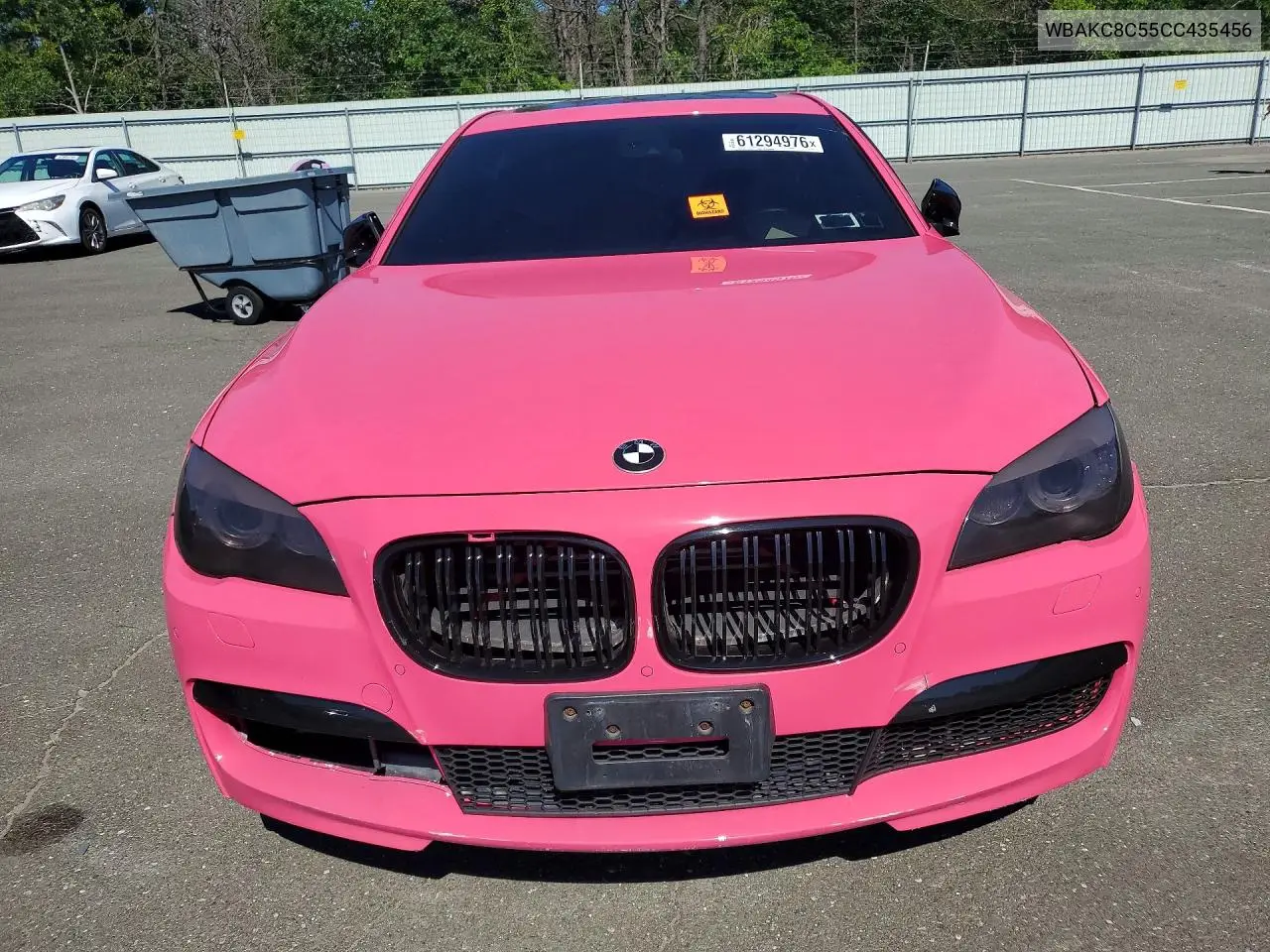 2012 BMW 750 Lxi VIN: WBAKC8C55CC435456 Lot: 61294976