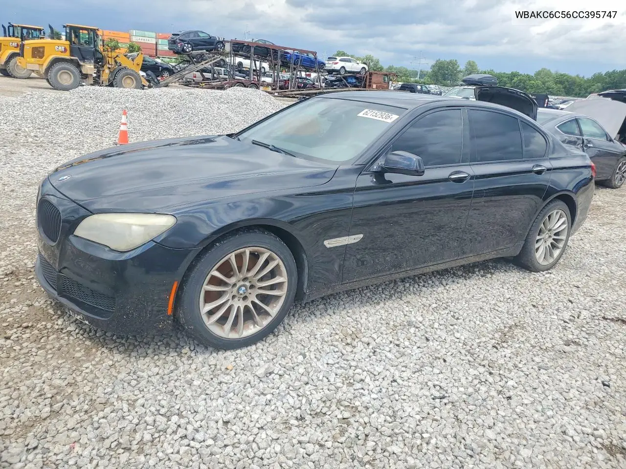 2012 BMW 750 Xi VIN: WBAKC6C56CC395747 Lot: 62152936