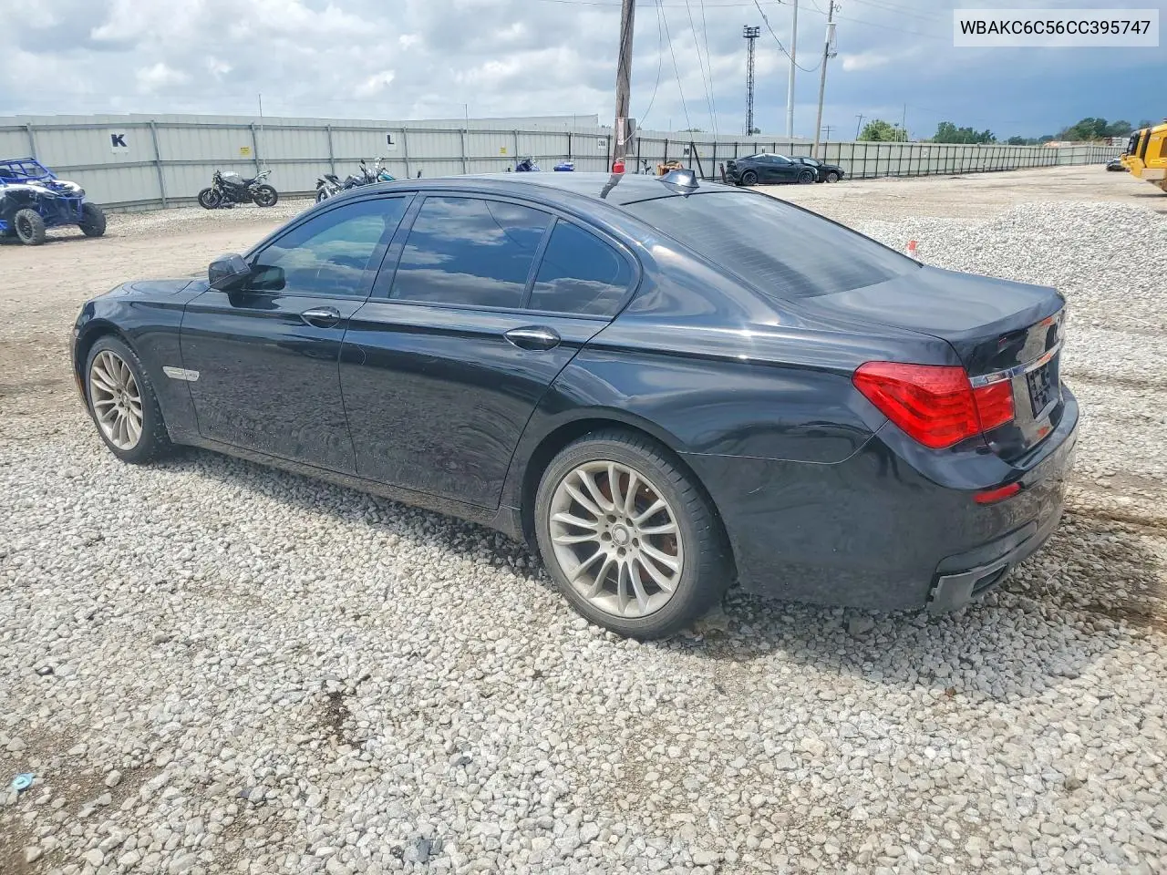 2012 BMW 750 Xi VIN: WBAKC6C56CC395747 Lot: 62152936