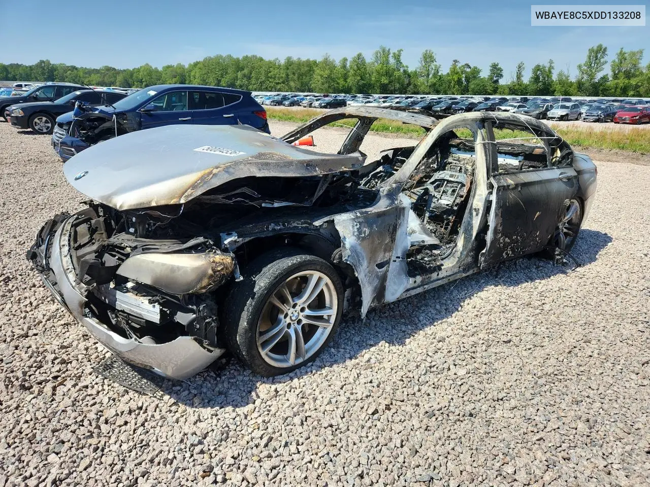 2013 BMW 750 Li VIN: WBAYE8C5XDD133208 Lot: 50004536