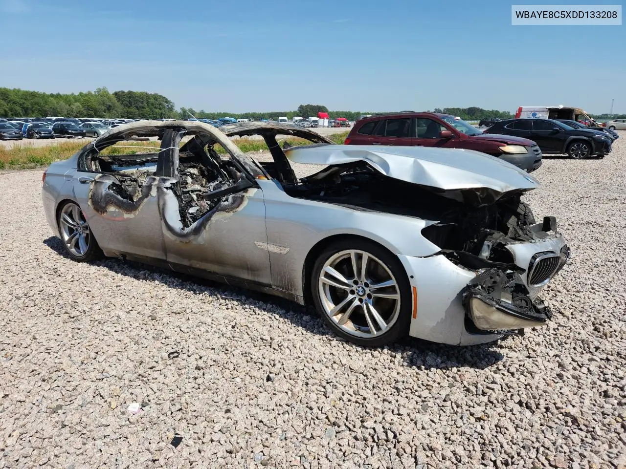 2013 BMW 750 Li VIN: WBAYE8C5XDD133208 Lot: 50004536
