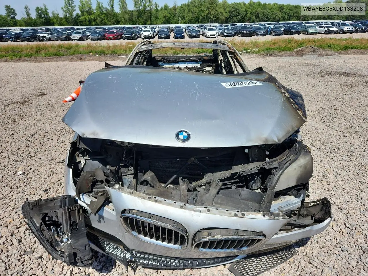 2013 BMW 750 Li VIN: WBAYE8C5XDD133208 Lot: 50004536