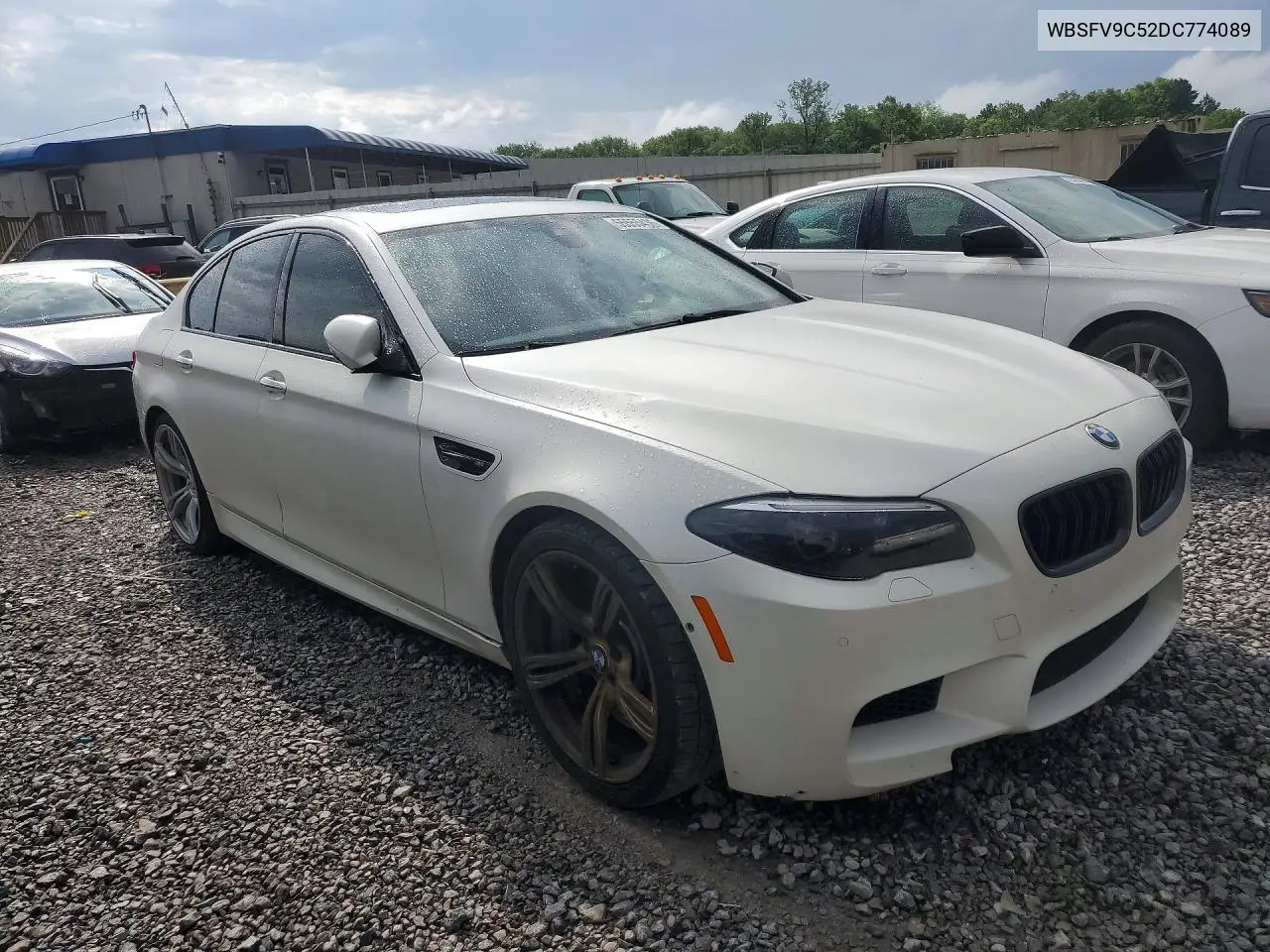 2013 BMW M5 VIN: WBSFV9C52DC774089 Lot: 55555436