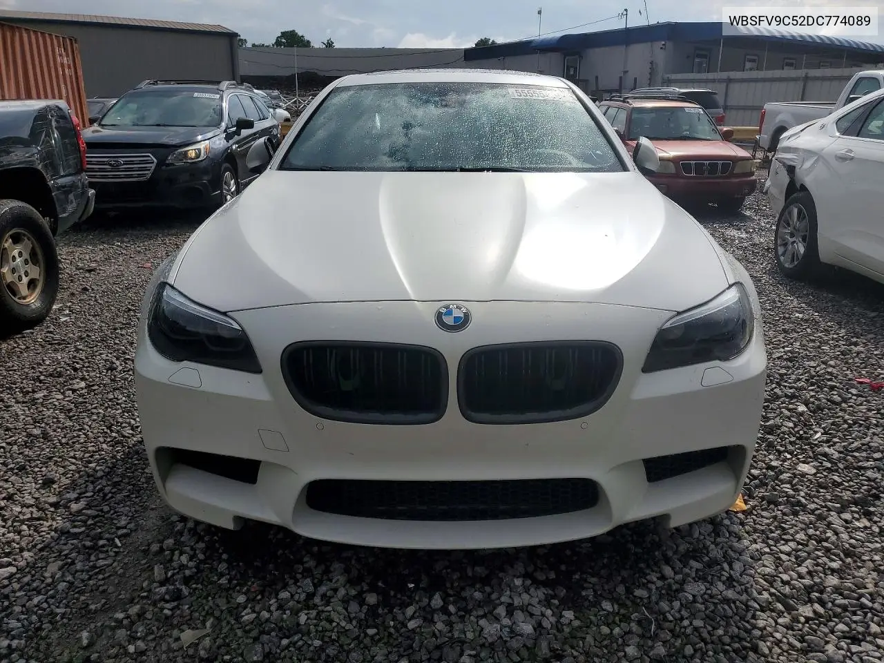 2013 BMW M5 VIN: WBSFV9C52DC774089 Lot: 55555436