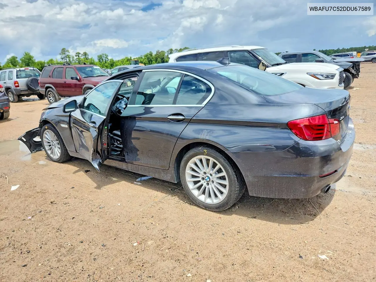 2013 BMW 535 Xi VIN: WBAFU7C52DDU67589 Lot: 56455536