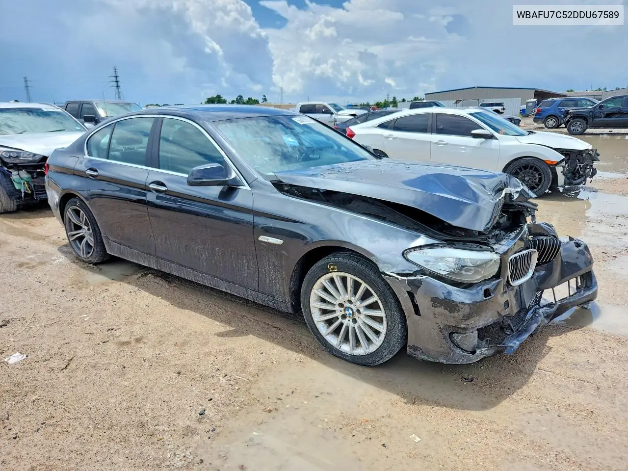 2013 BMW 535 Xi VIN: WBAFU7C52DDU67589 Lot: 56455536