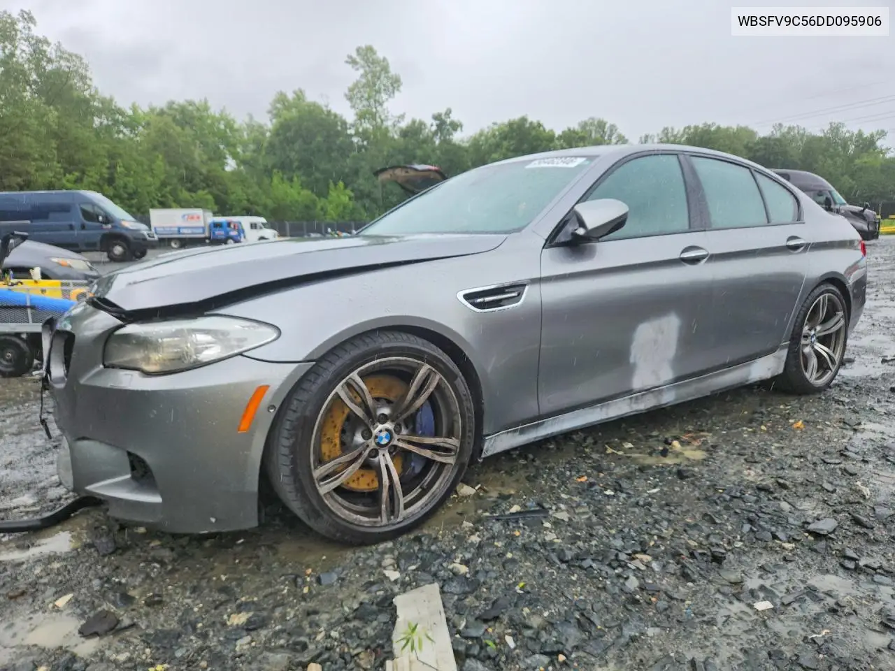 2013 BMW M5 VIN: WBSFV9C56DD095906 Lot: 56462346