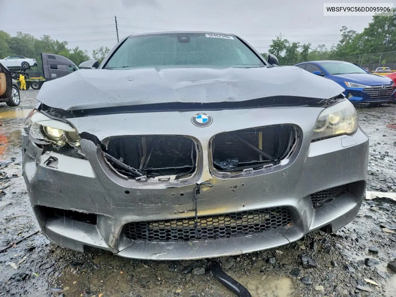 2013 BMW M5 VIN: WBSFV9C56DD095906 Lot: 56462346