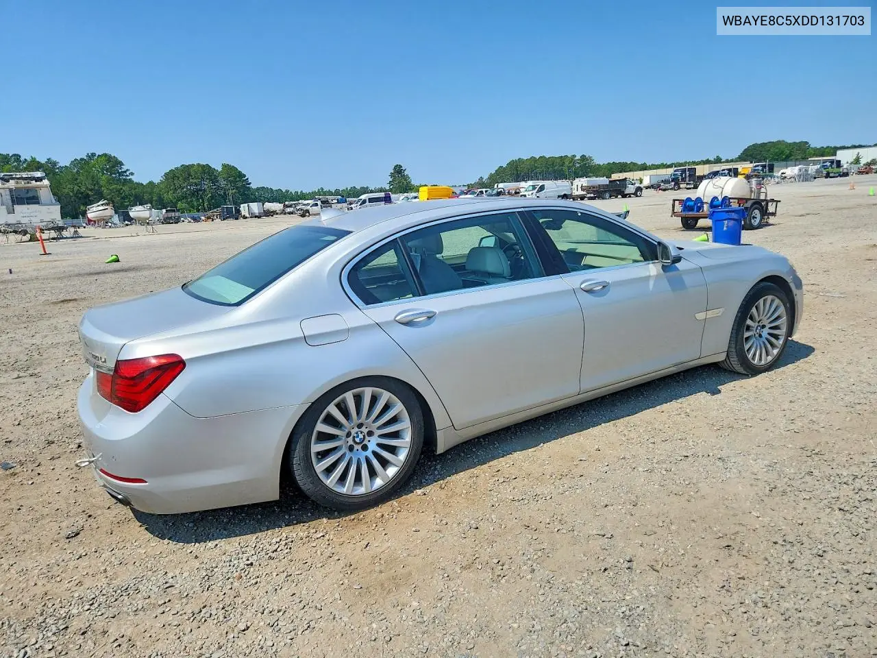 2013 BMW 750 Li VIN: WBAYE8C5XDD131703 Lot: 56836606