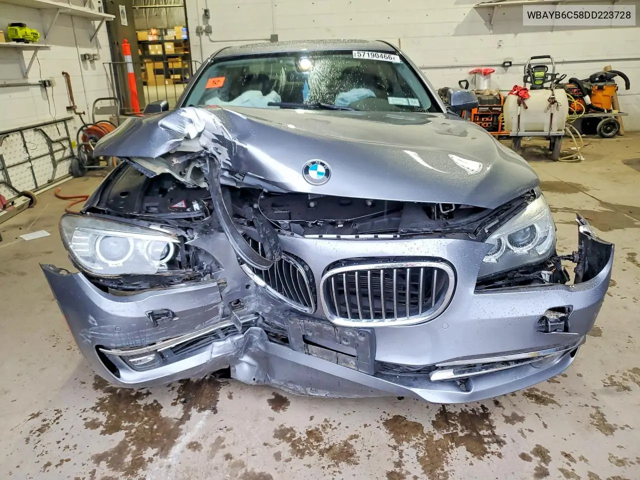 2013 BMW 750 Xi VIN: WBAYB6C58DD223728 Lot: 57190466